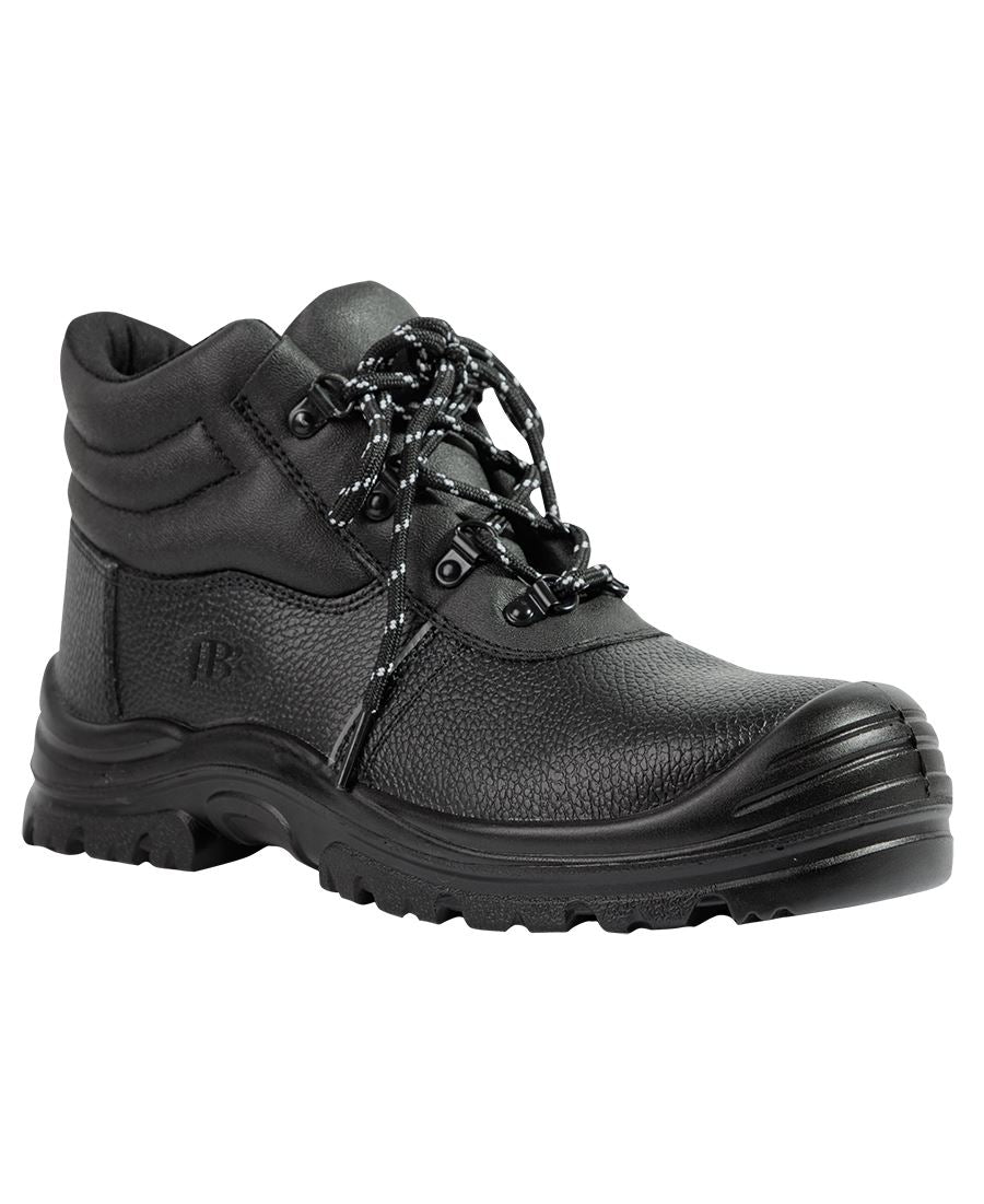 Rock Face Lace Up - Premium Safety Work Boot | Black
