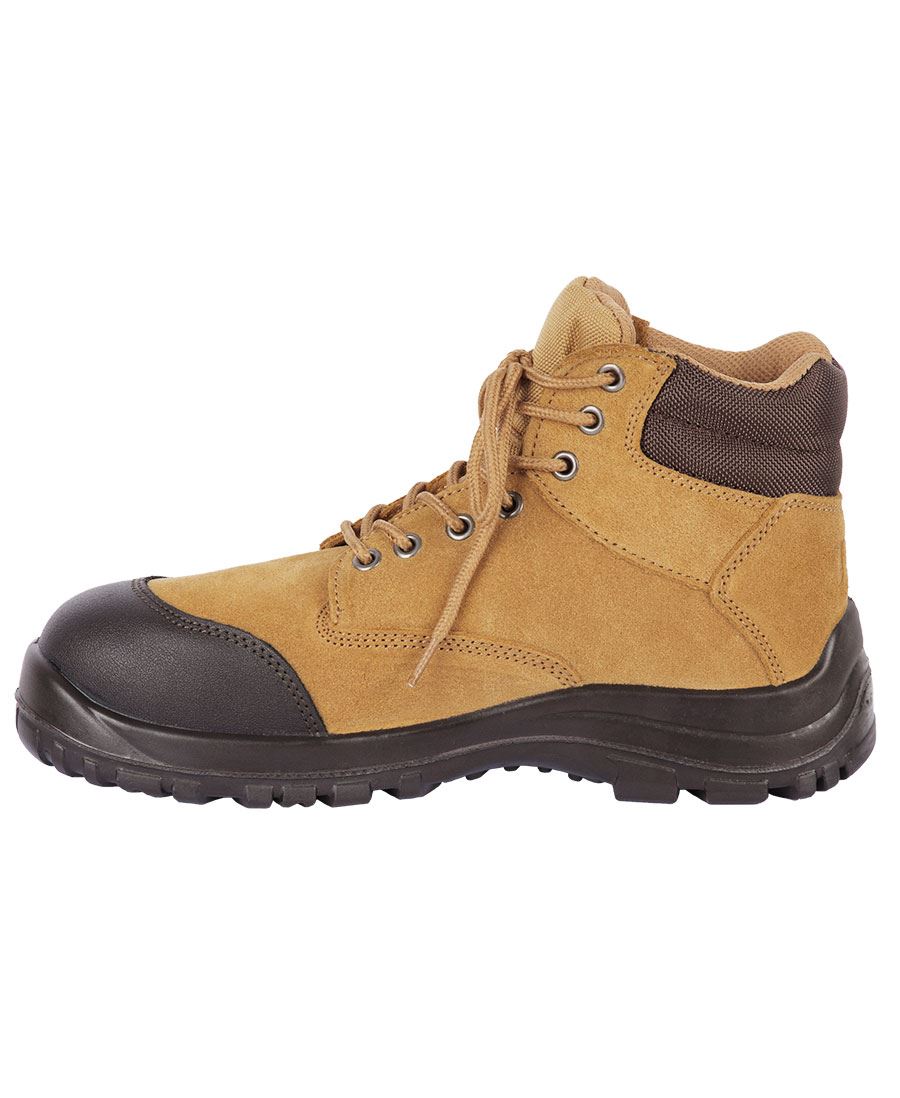 Steeler Lace Up Safety Boot Wheat Color