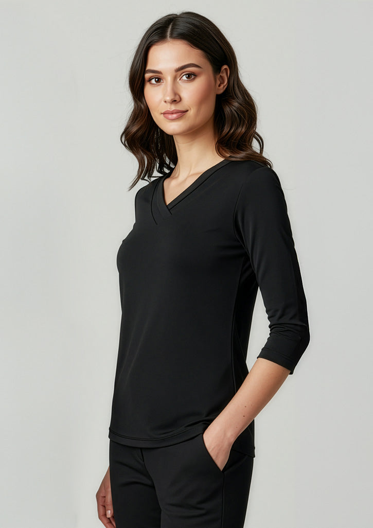 Womens Lana 3/4 Sleeve Top