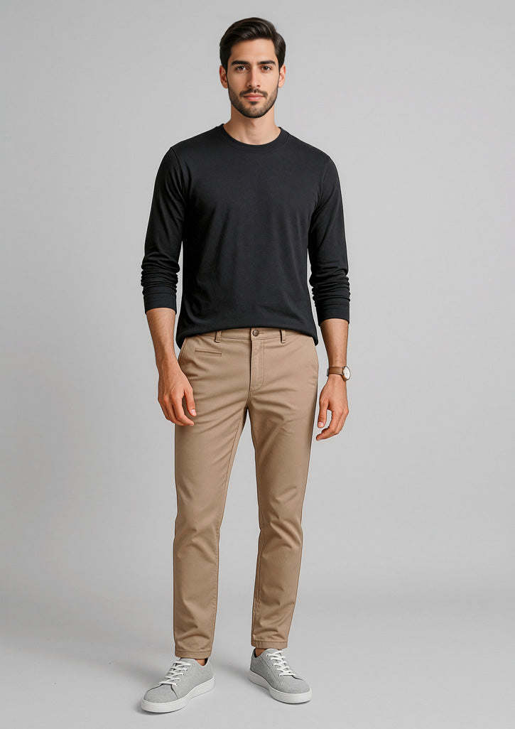 Mens Traveller Tapered Stretch Chino Pant
