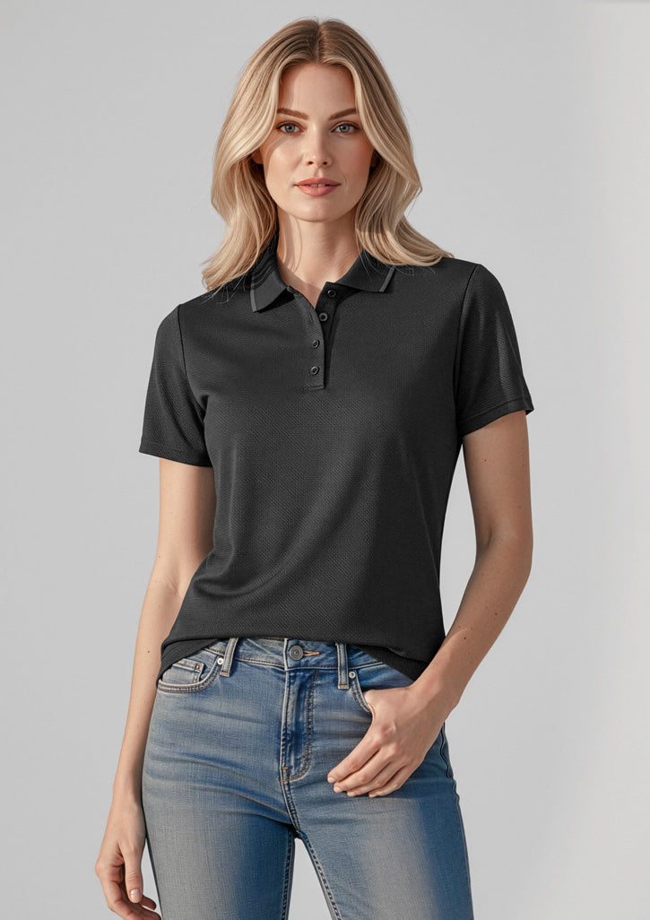 Womens Echo Short Sleeve Polo