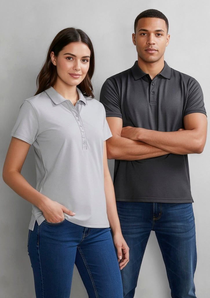 Mens Shadow Short Sleeve Polo
