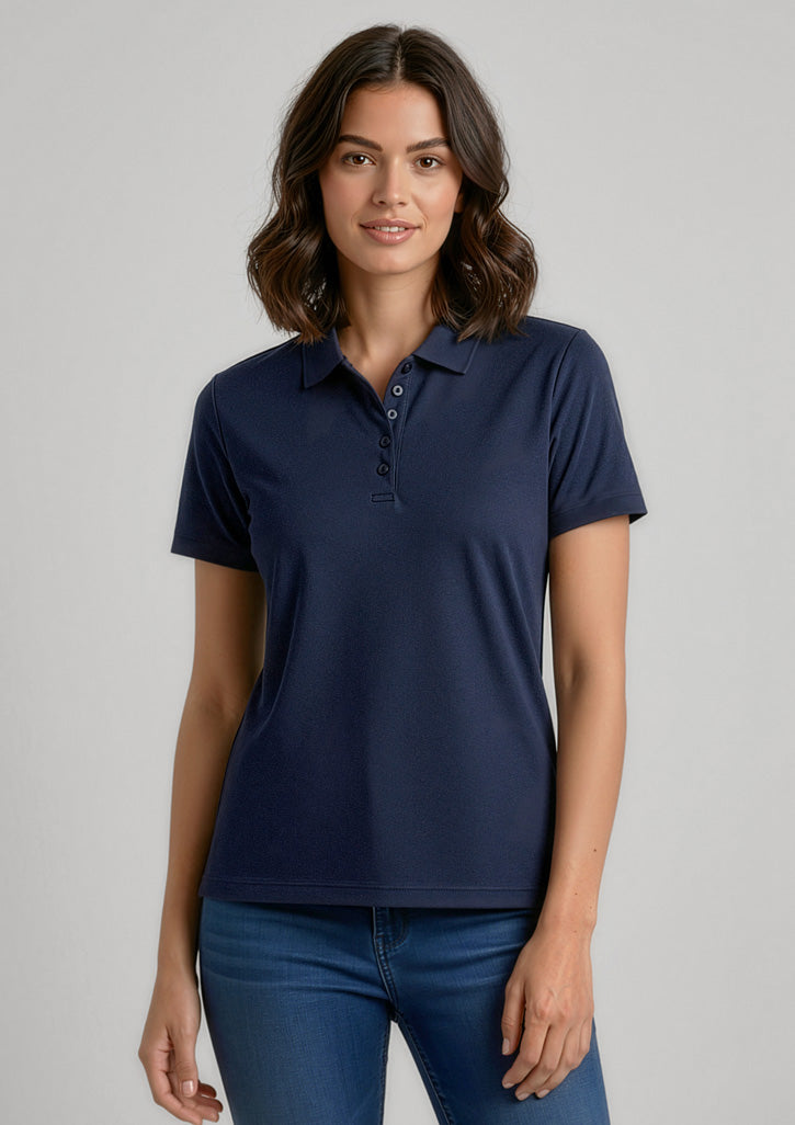 Womens Aero Short Sleeve Polo