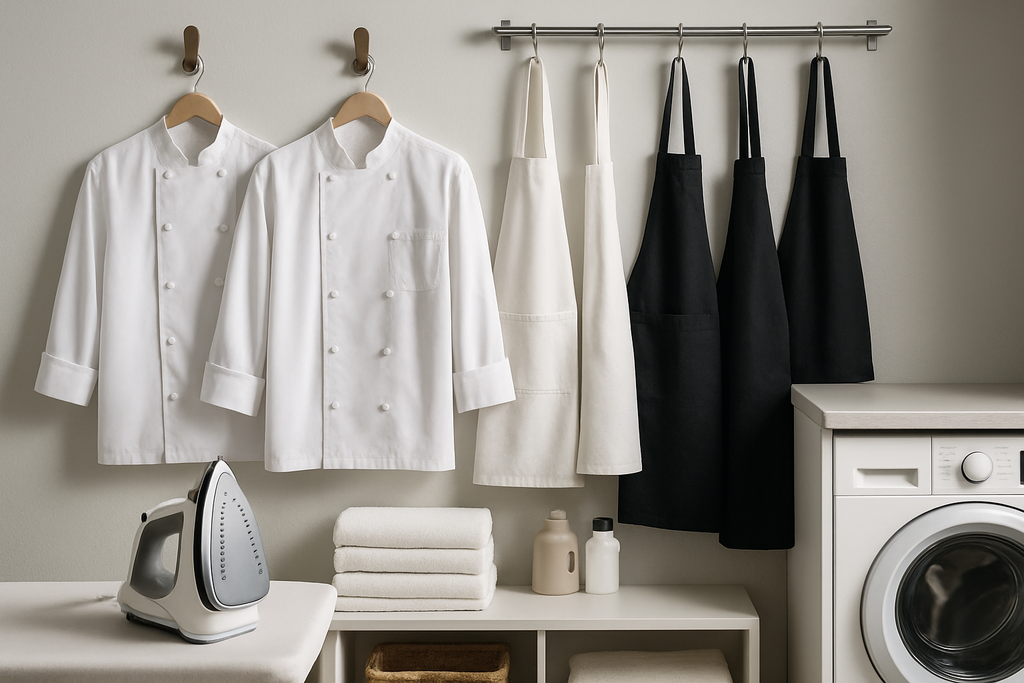 How to Care for Your Chef Wear: Washing, Ironing & Storage Tips