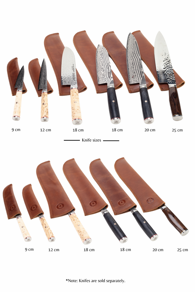 Leather Knife Protector- Brown - Ace Chef Apparels