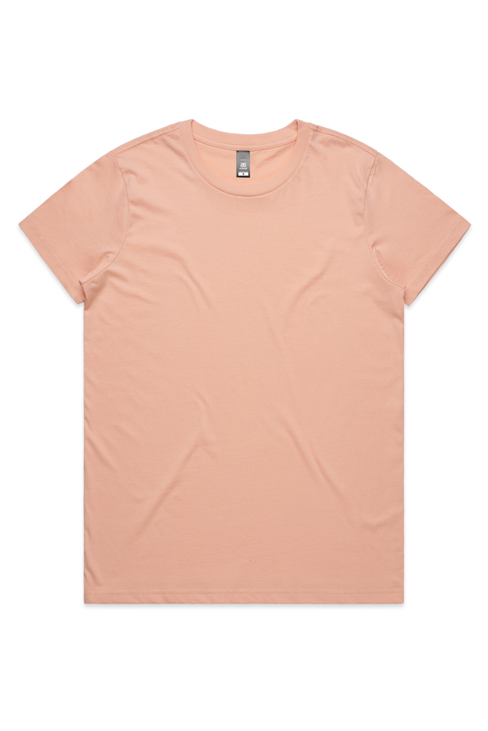 Women's MAPLE TEE- Pale Pink - Ace Chef Apparels