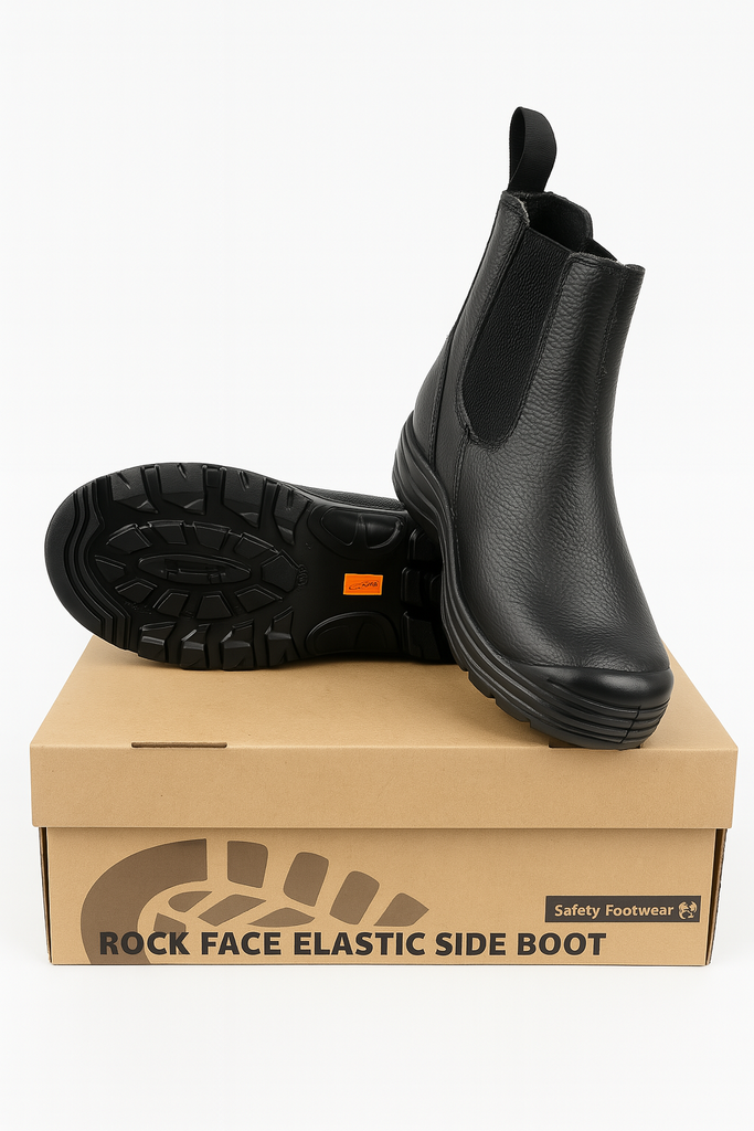Steel Cap Boots - Cow Leather - Ace Chef Apparels