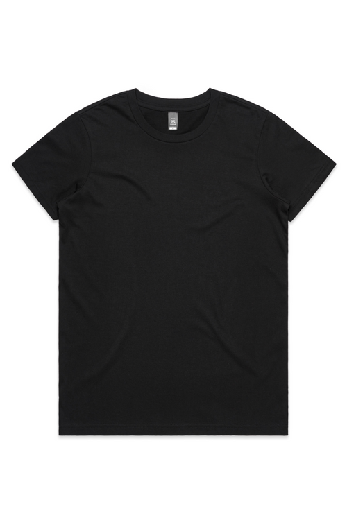 Women's Maple tee- Black