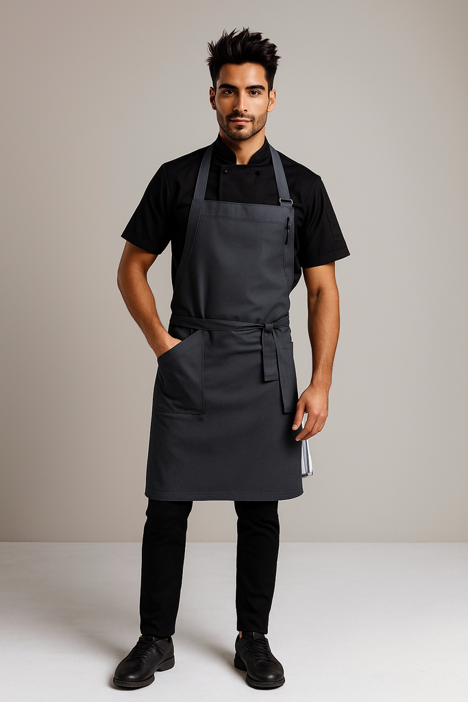 Niche Lead bib chef apron one size - Ace Chef Apparels