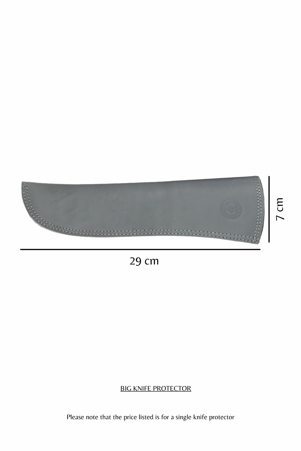 Leather Knife Protector- Grey