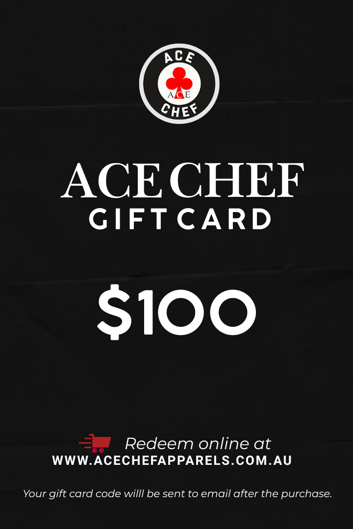 $100 Gift Card Ace Chef Apparels