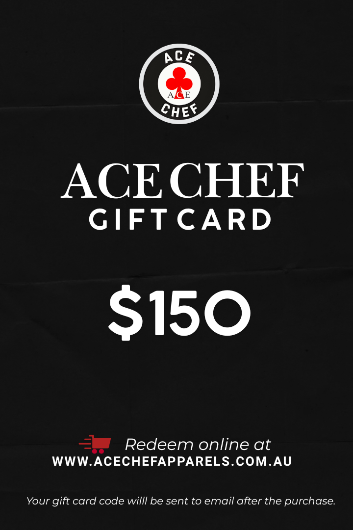 $150 Gift Card Ace Chef Apparels