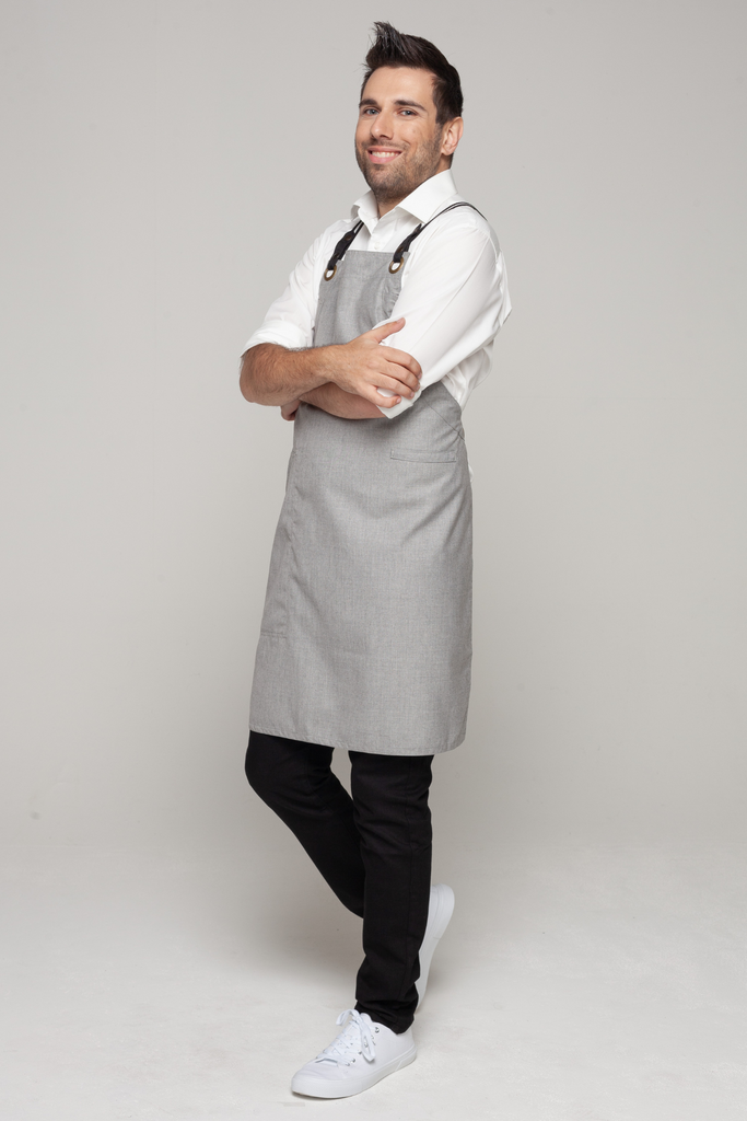 BONDI Steel grey  / Black dual tone - Ace Chef Apparels