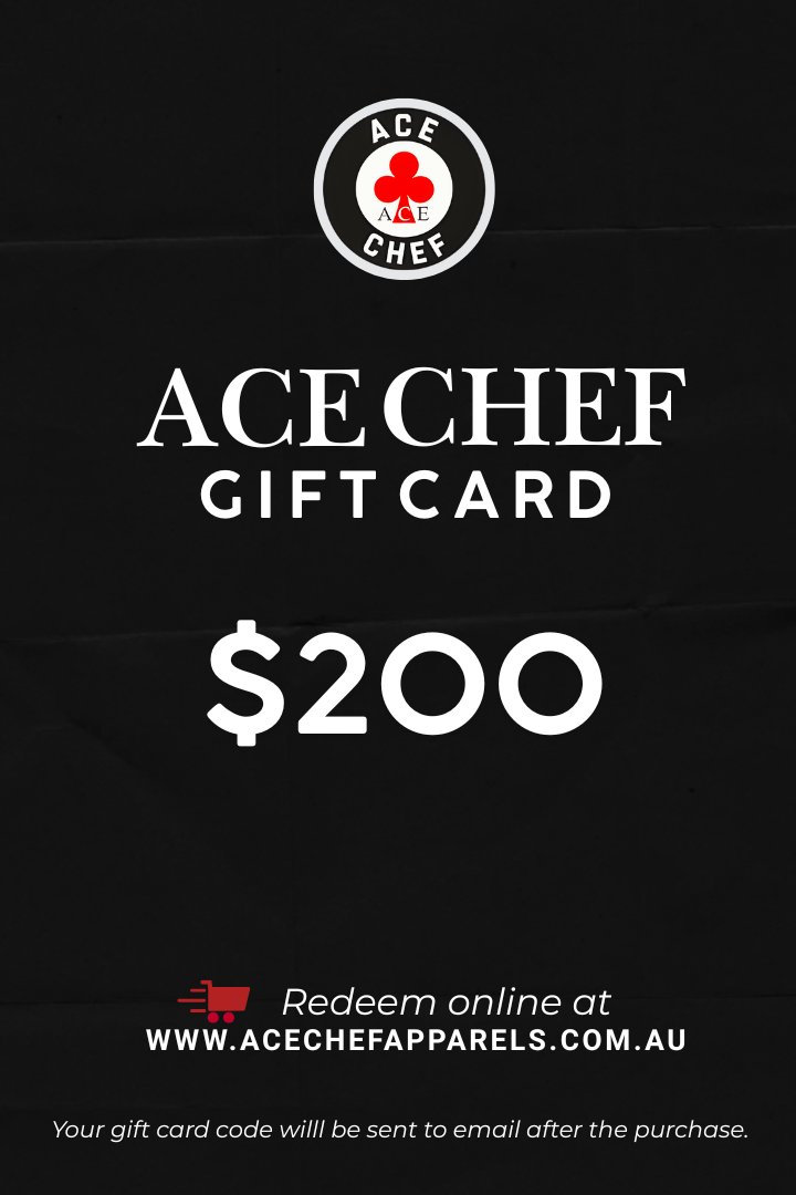 $200 Gift Card Ace Chef Apparels
