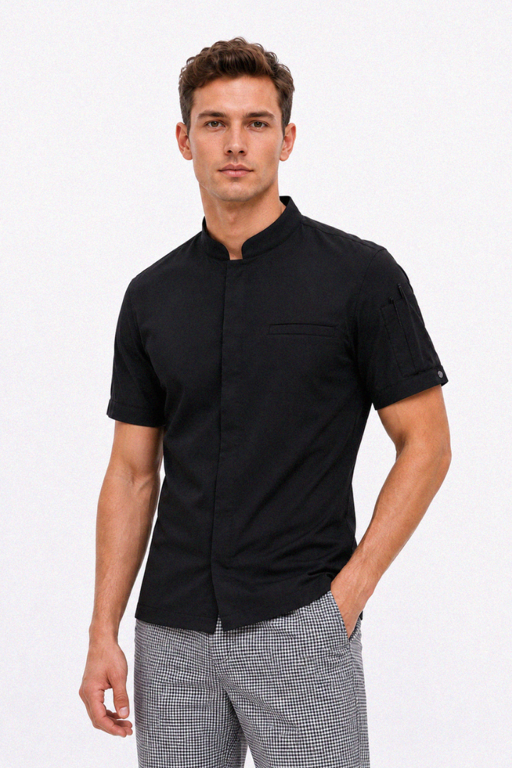 Raven Black Chef Jacket
