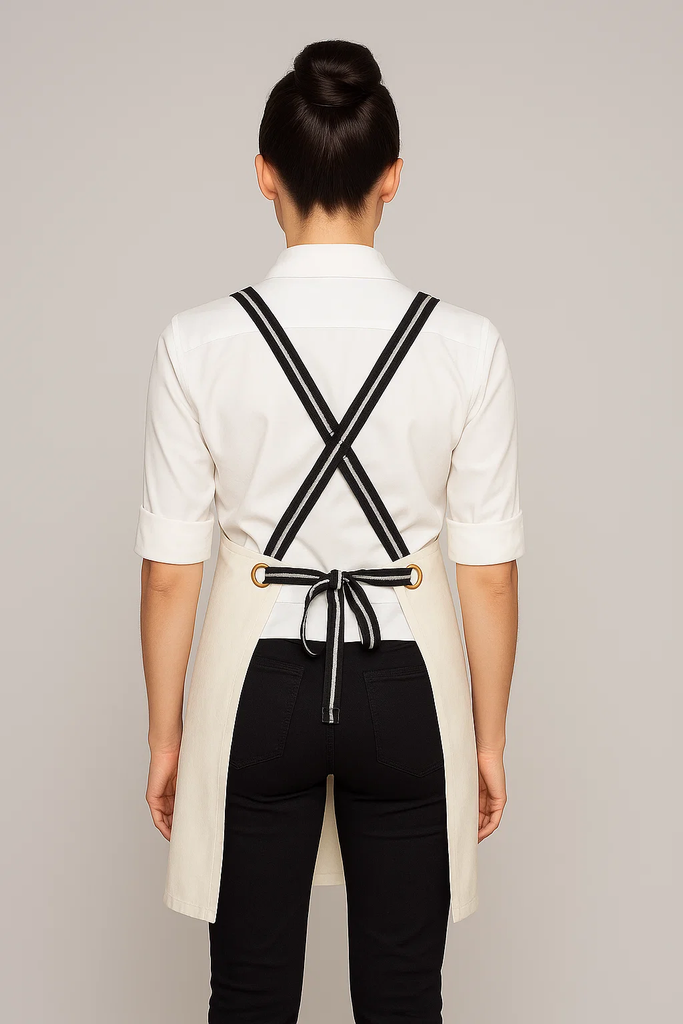 Bondi Denim ivory / Black dual tone - Ace Chef Apparels