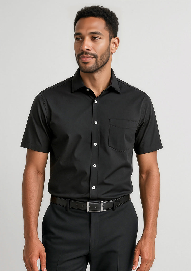 Mens Charlie Classic Fit Short Sleeve Shirt