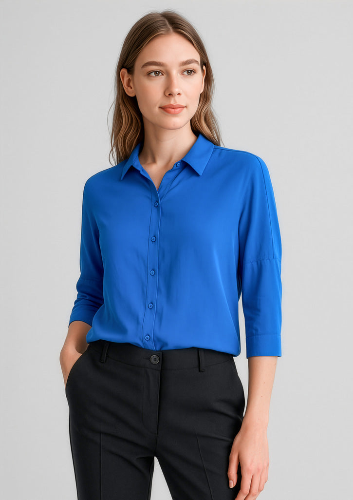 Womens Dahlia 3/4 Sleeve Blouse
