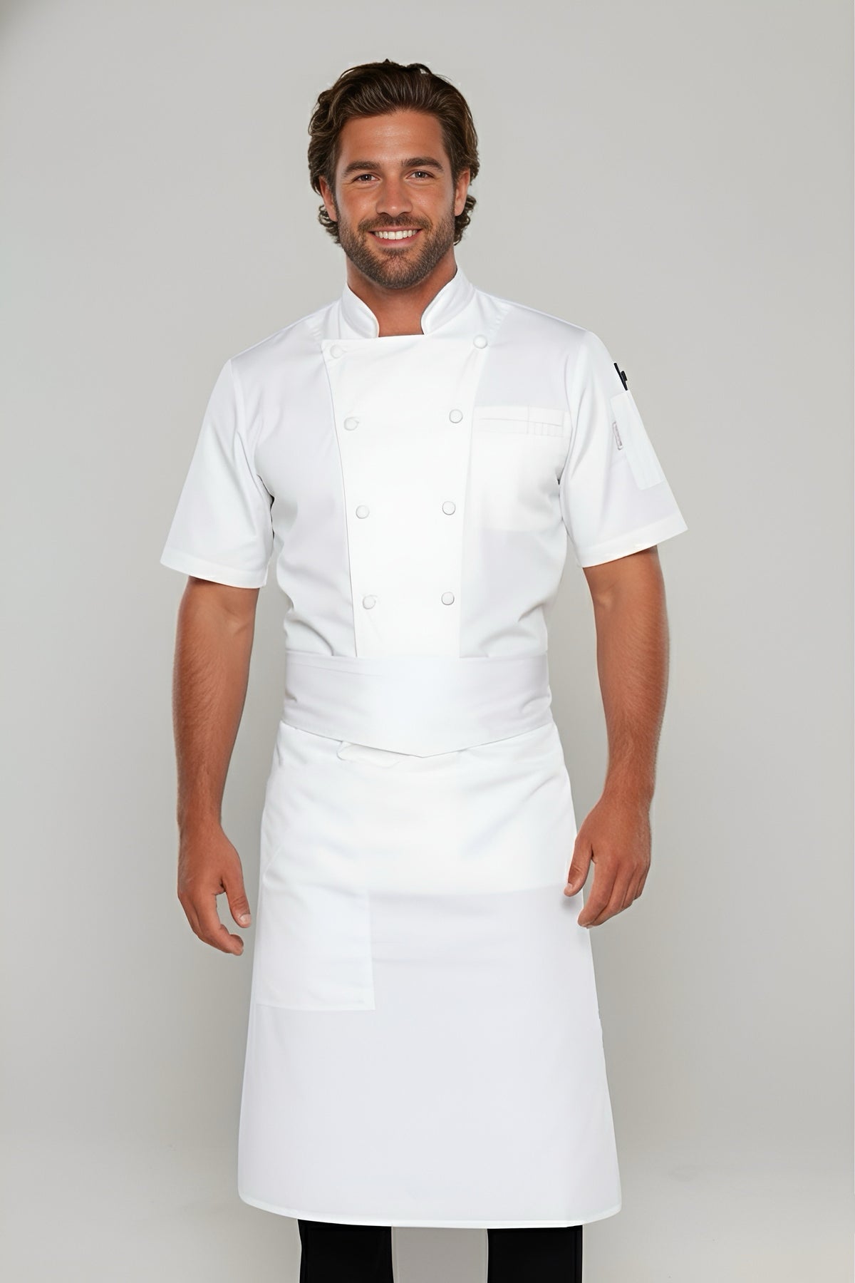 Waist Apron - White