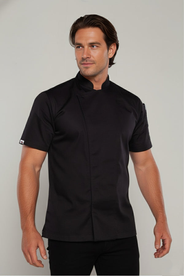 Tunic Black Chef Jacket