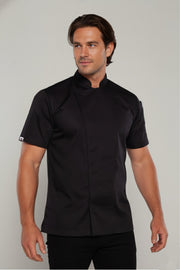 Tunic Chef Jacket Black - Ace Chef Apparels