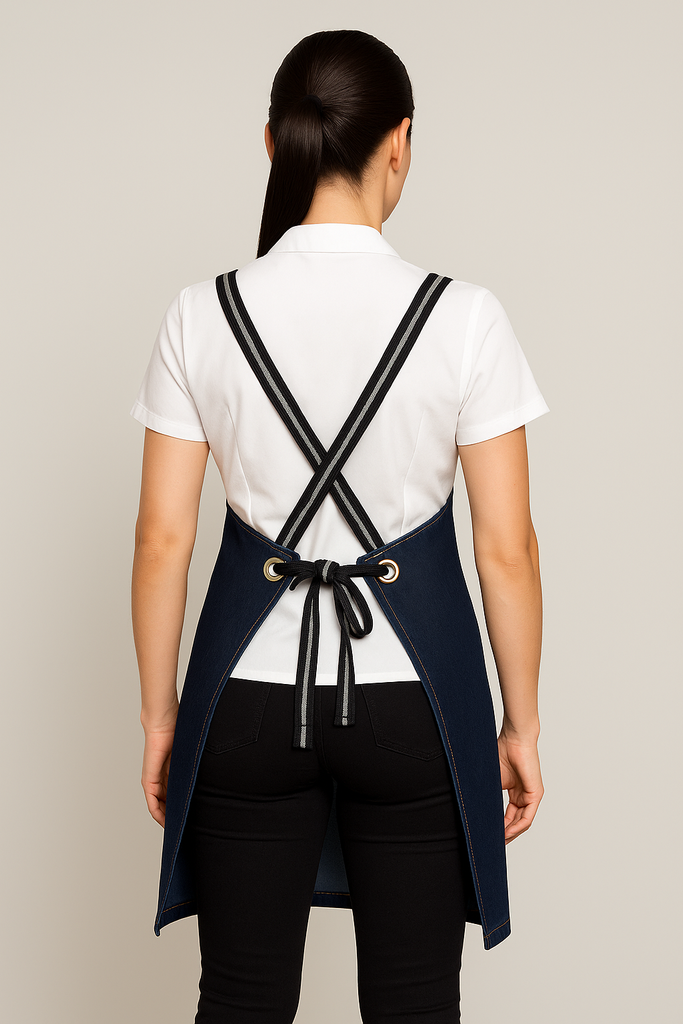 Bondi Denim indigo / Black dual tone - Ace Chef Apparels