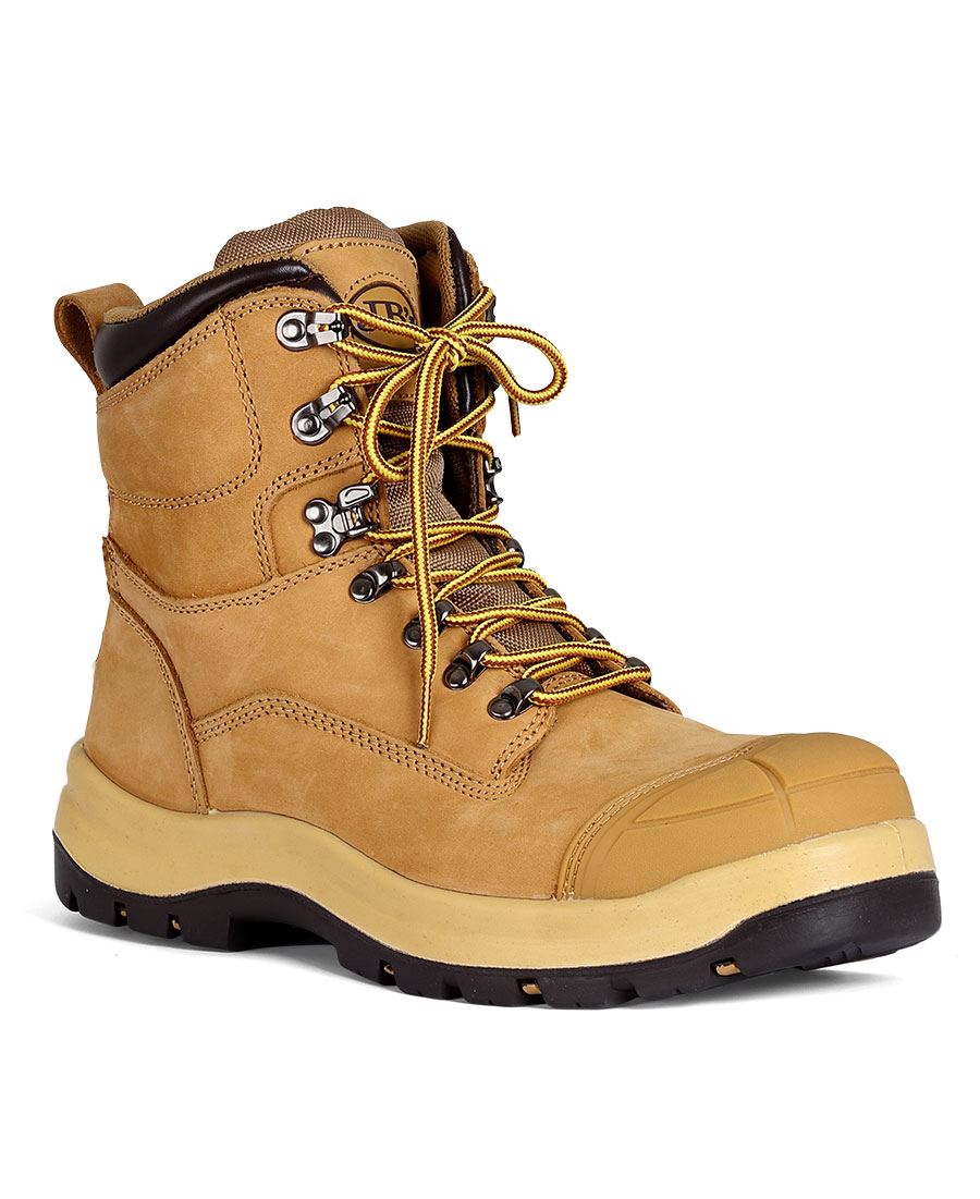 Roadtrain Lace Up Safety Boot | Wheat (NUBUCK LEATHER)
