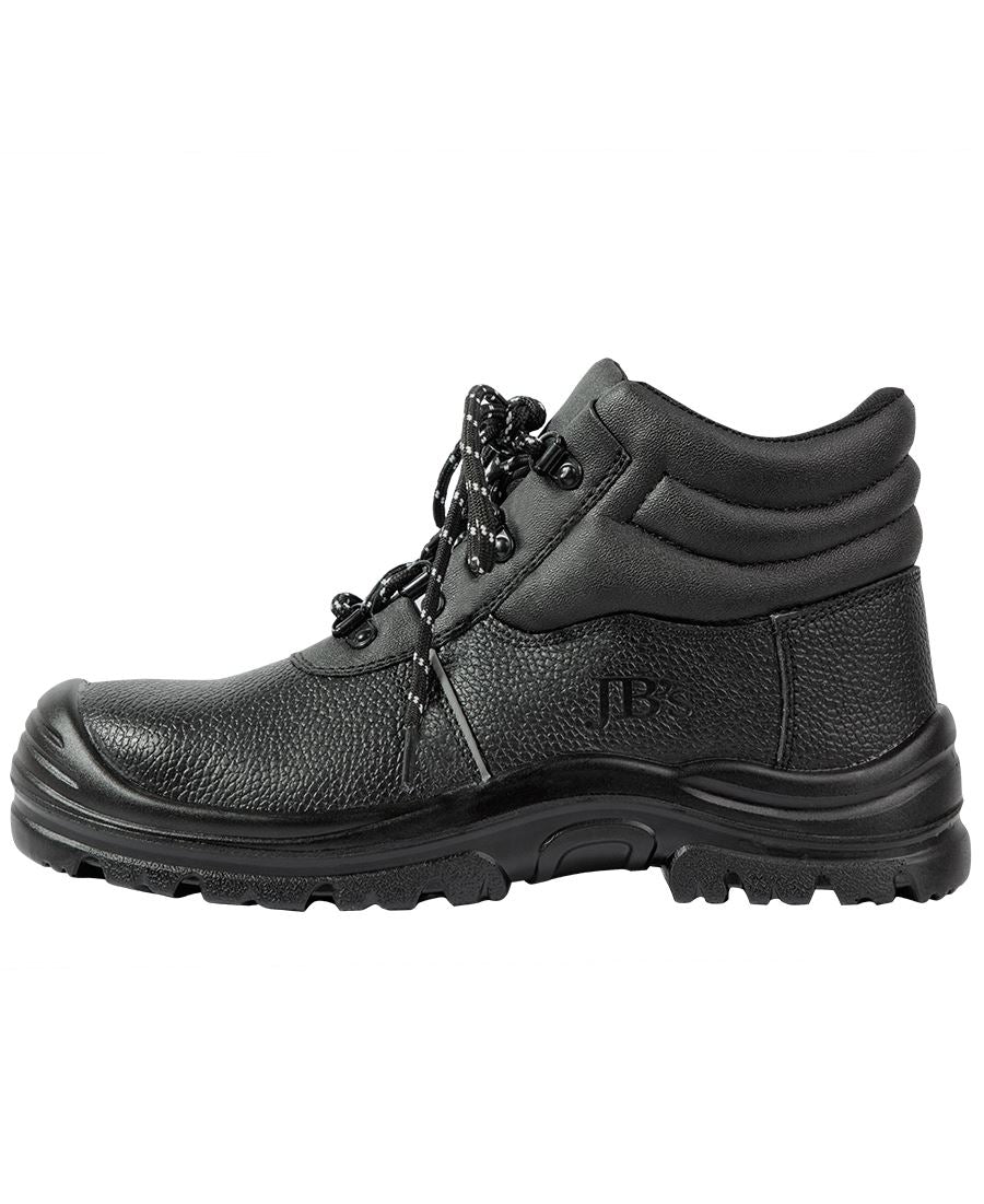 Rock Face Lace Up - Premium Safety Work Boot | Black
