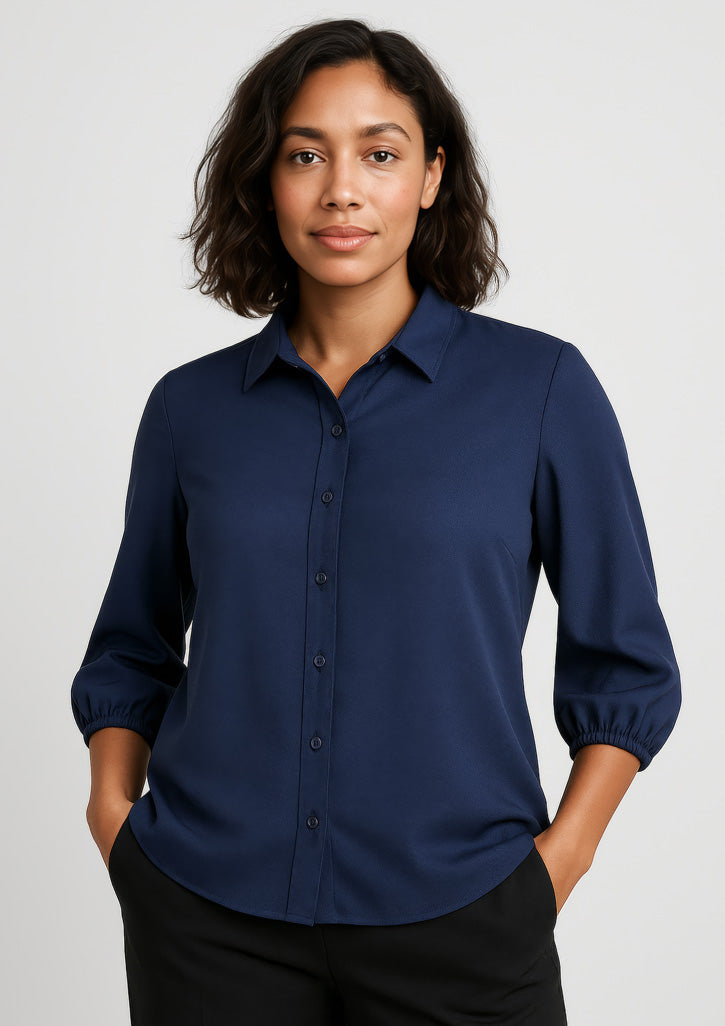 Womens Lucy 3/4 Sleeve Blouse