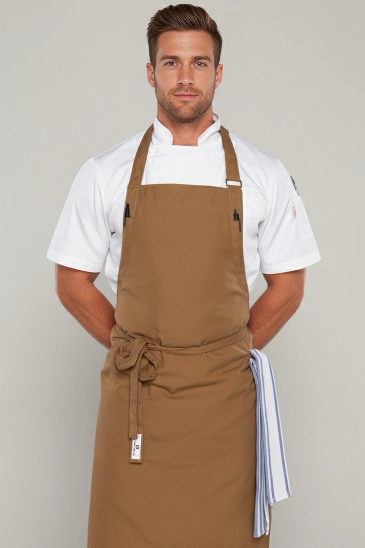 Niche Almond Chef Bib Apron