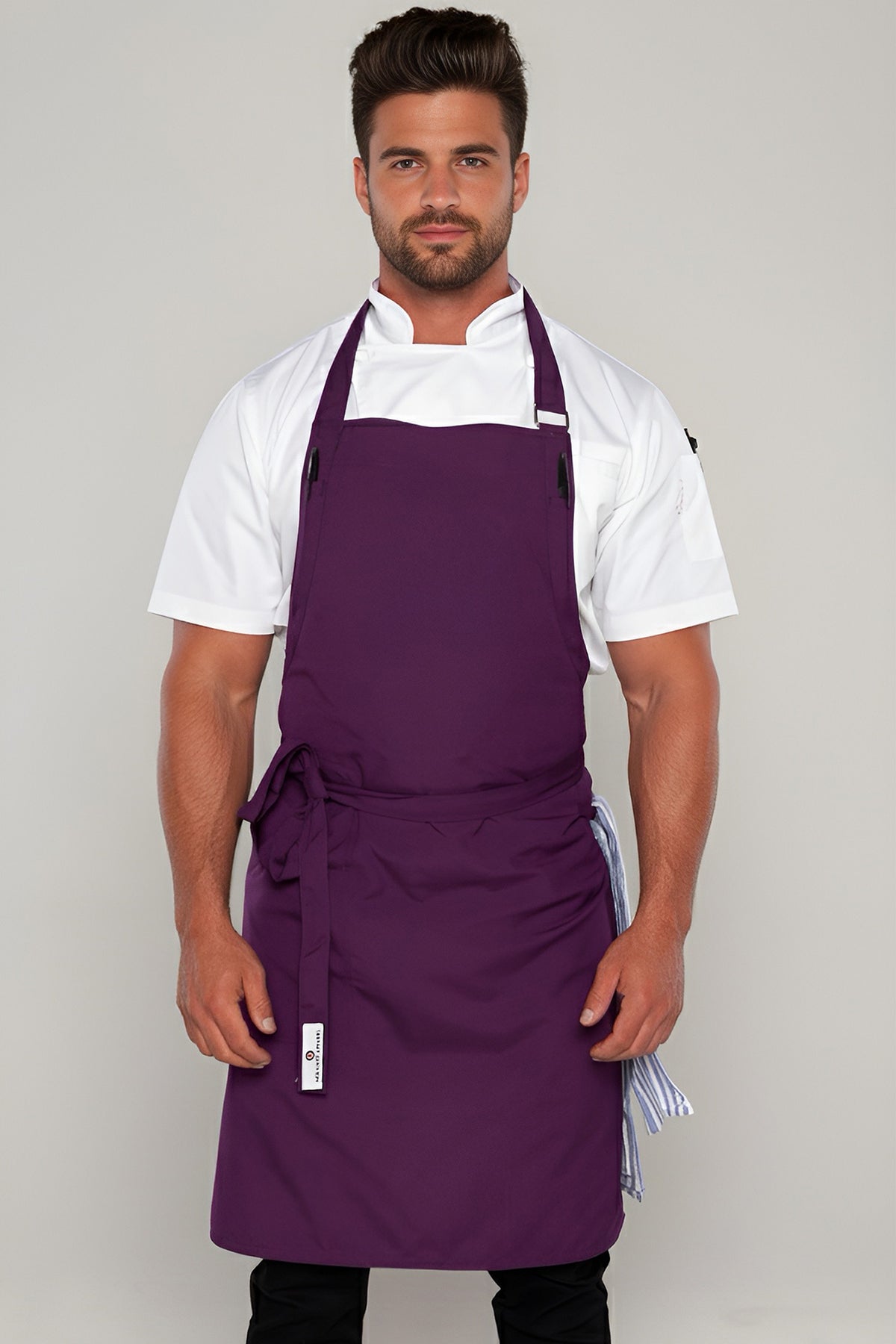 Niche Eggplant Chef Bib Apron