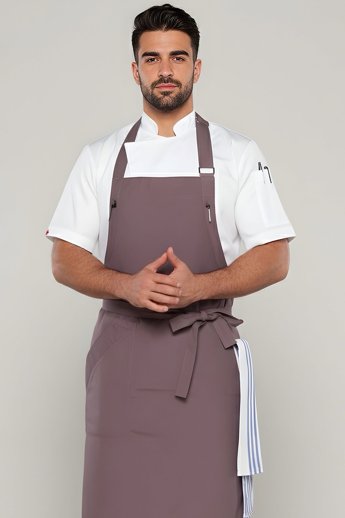 Niche Graphite Chef Bib Apron