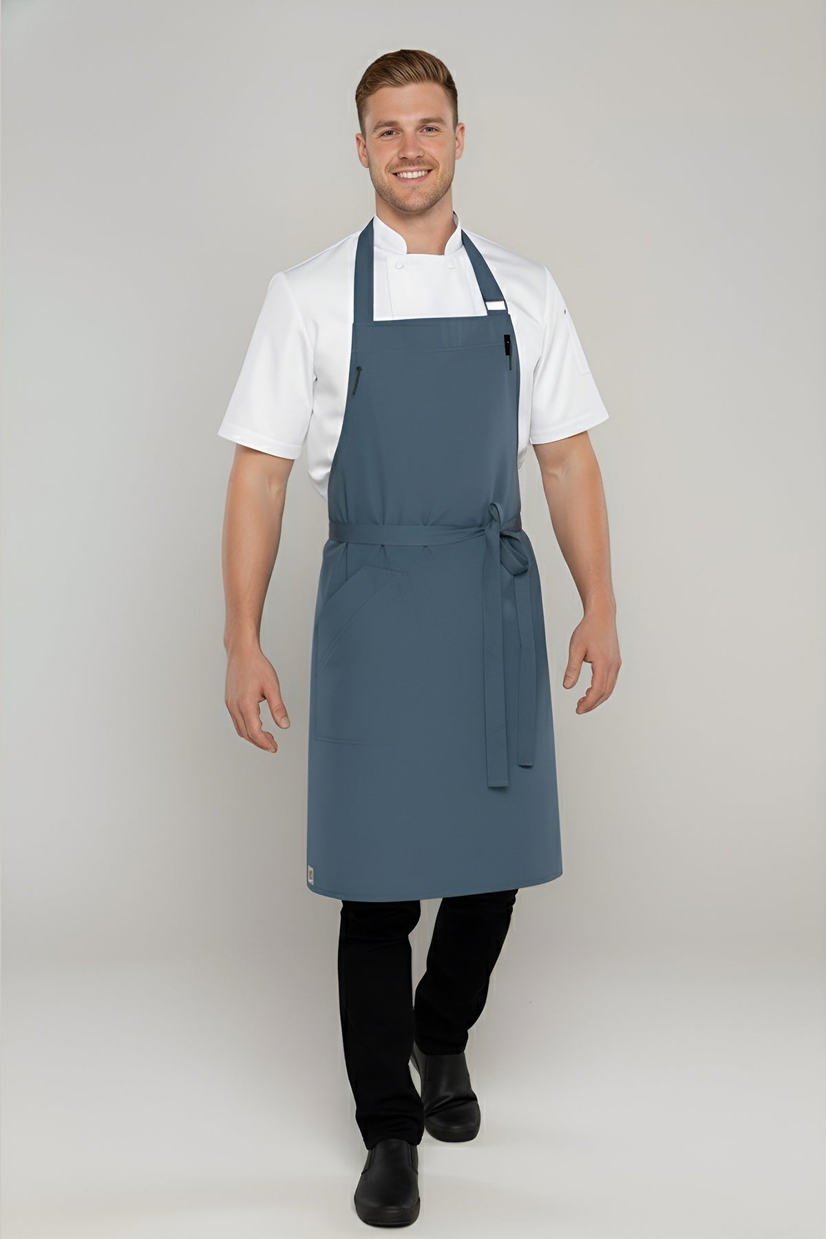Niche Slate Grey Chef Bib Apron