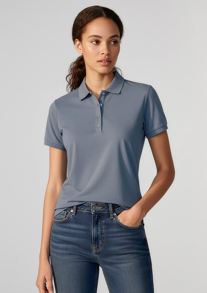 Womens City Short Sleeve Polo