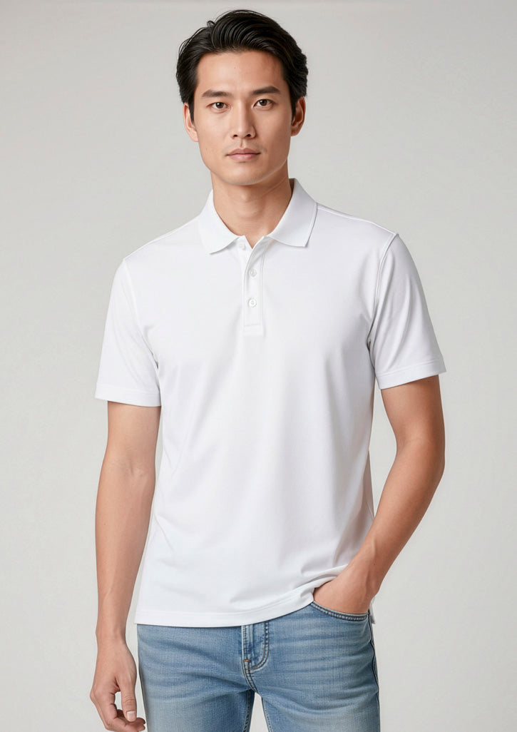 Mens Action Short Sleeve Polo