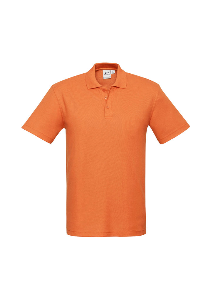 Mens Crew Short Sleeve Polo