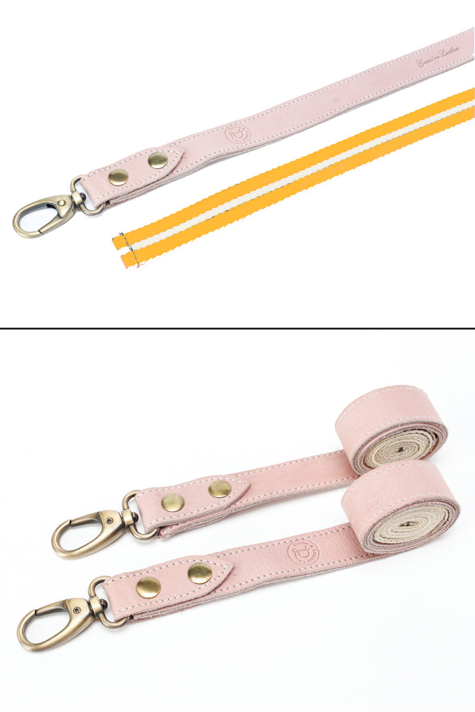 Bondi Chocolate brown / Pink leather with yellow dual tone - Ace Chef Apparels