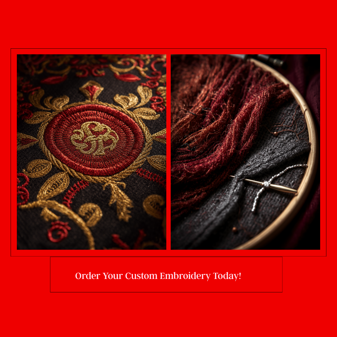 Premium embroidery for hospitality uniforms