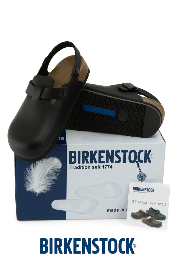 Birkenstock Tokio Prof Black Chef Shoe