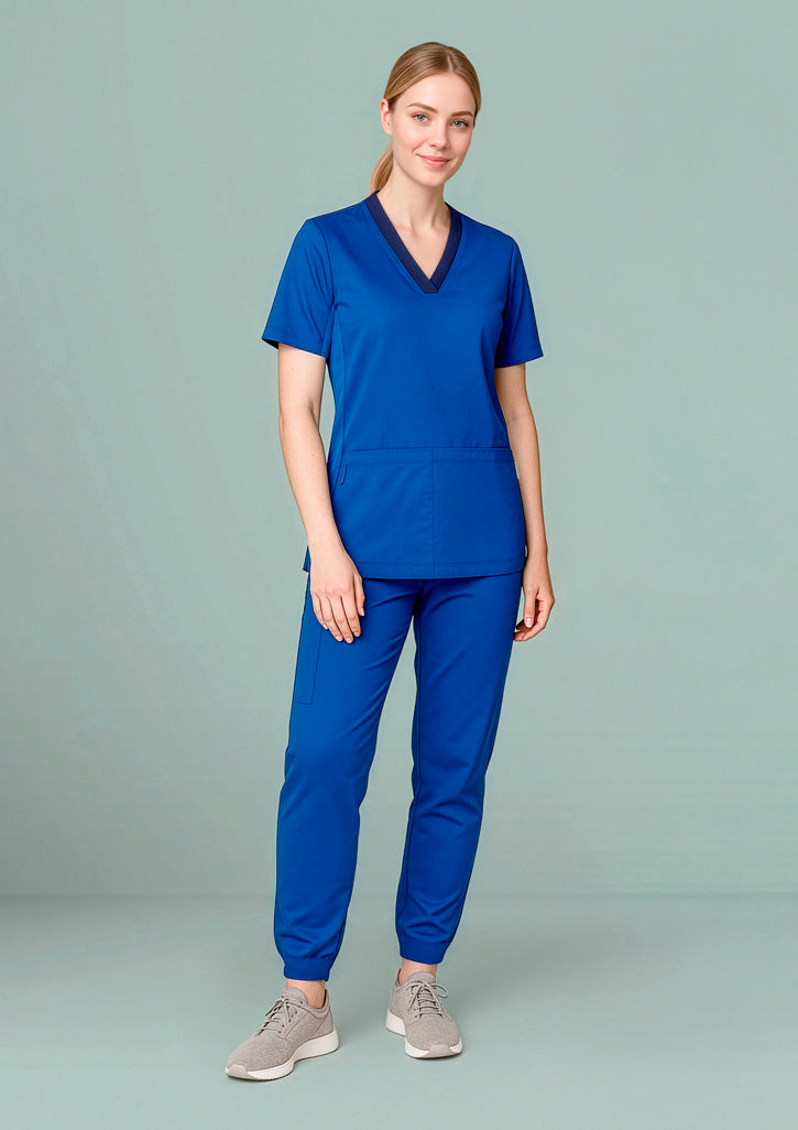 Womens Riley Slim Leg Jogger Scrub Pant
