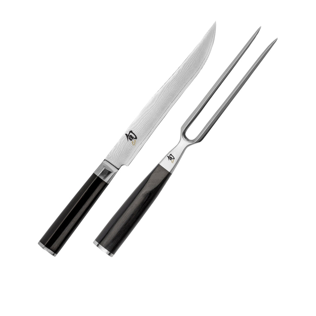 Shun Classic 2pc Carving Knife Set DMS200 - Ace Chef Apparels
