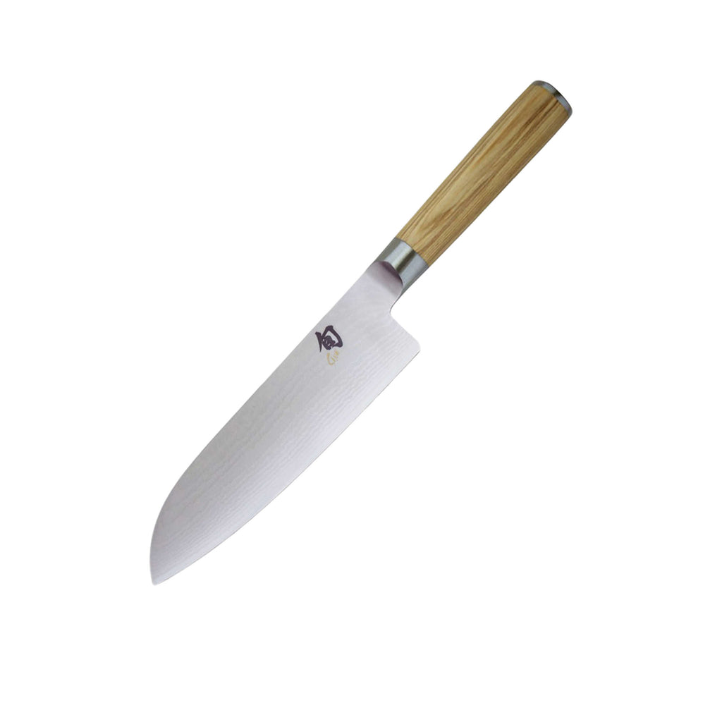Shun Classic Santoku Knife 18cm White DM0702W - Ace Chef Apparels