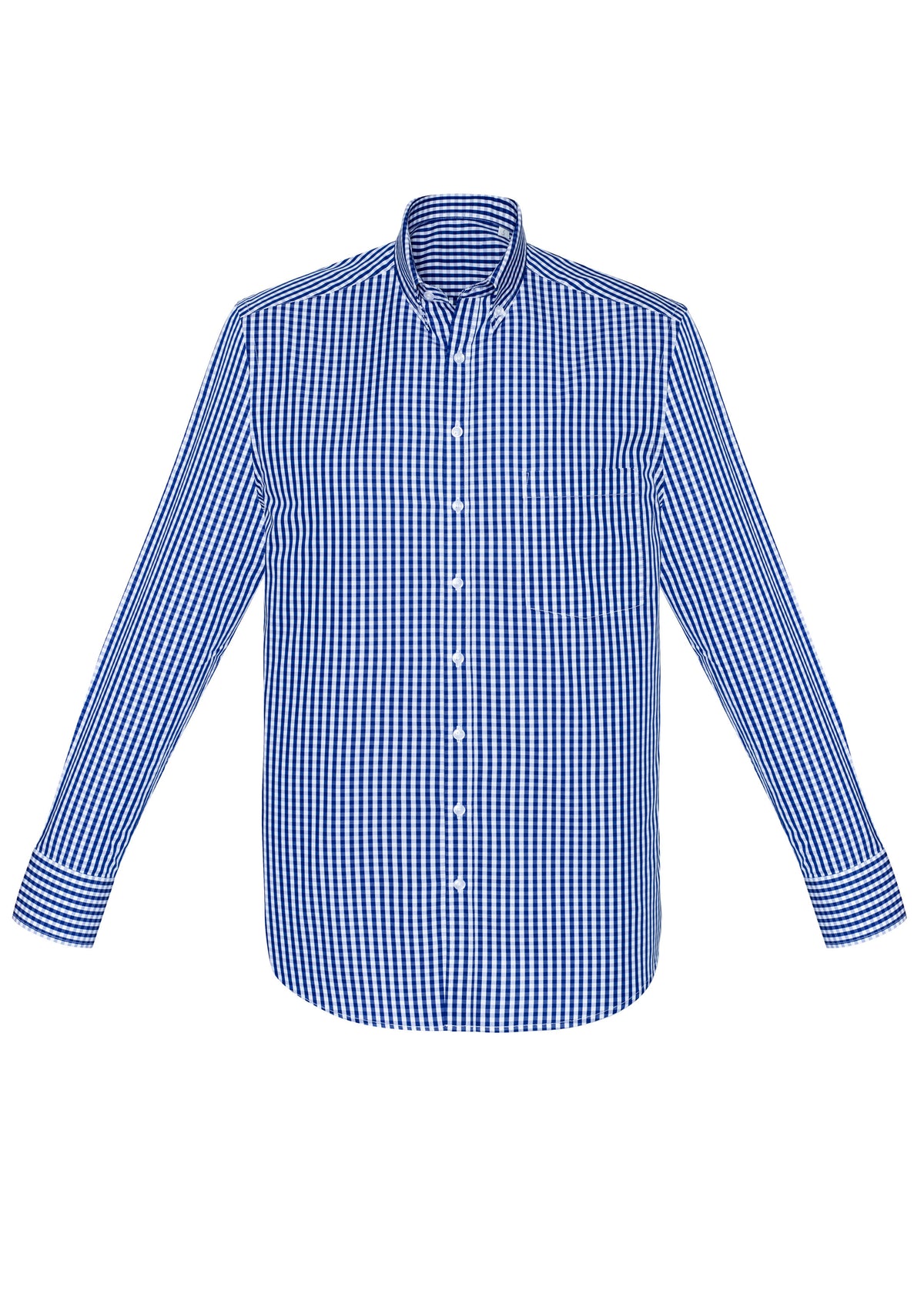Mens Navy Springfield Long Sleeve Shirt