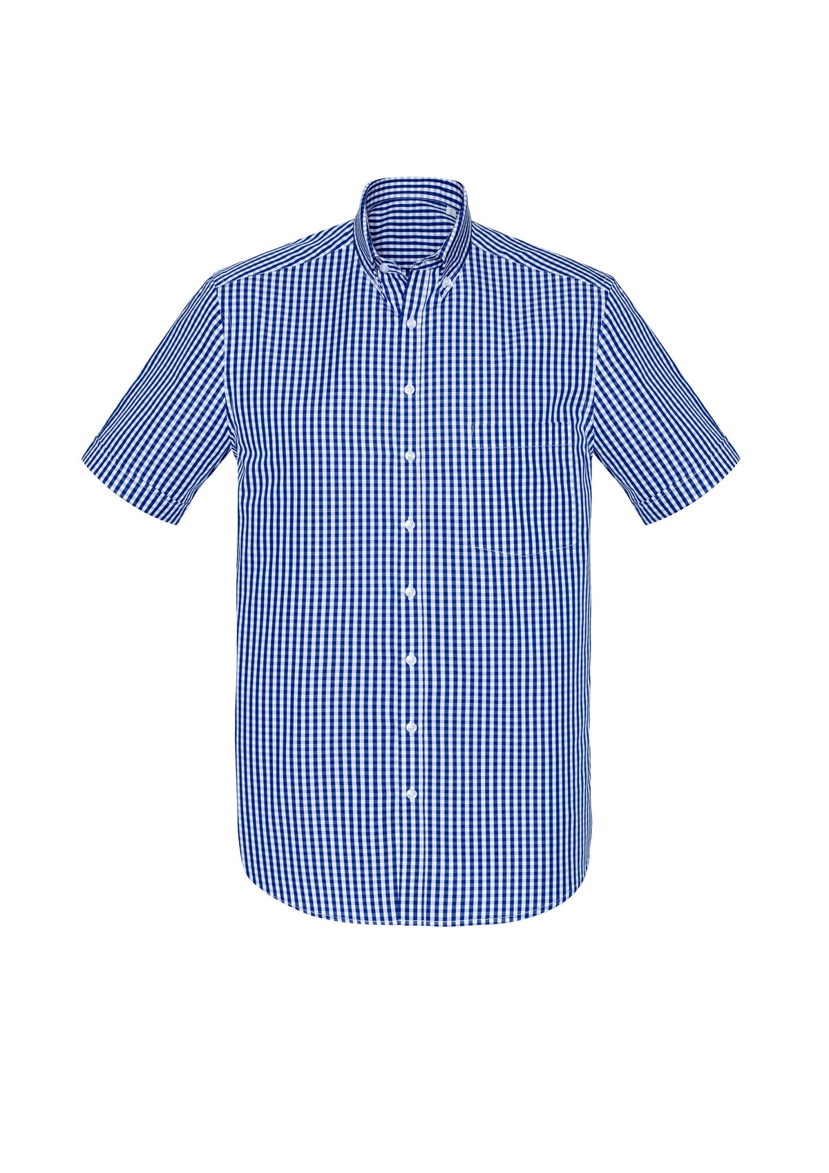 Mens Navy Springfield Short Sleeve Shirt