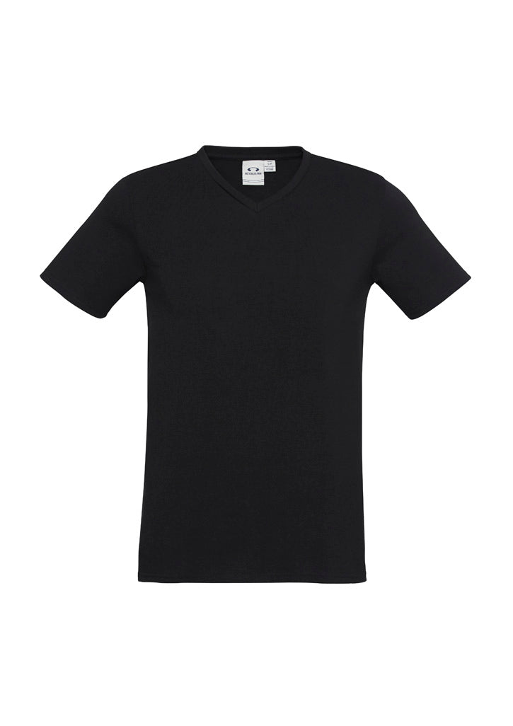 Mens Viva Short Sleeve Tee - Black