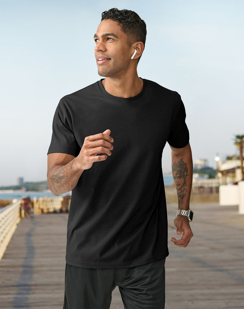 TS43 PREMIUM COTTON FACE TEE Men's - Ace Chef Apparels