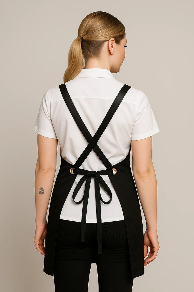 Bondi Black / Black PU - Ace Chef Apparels