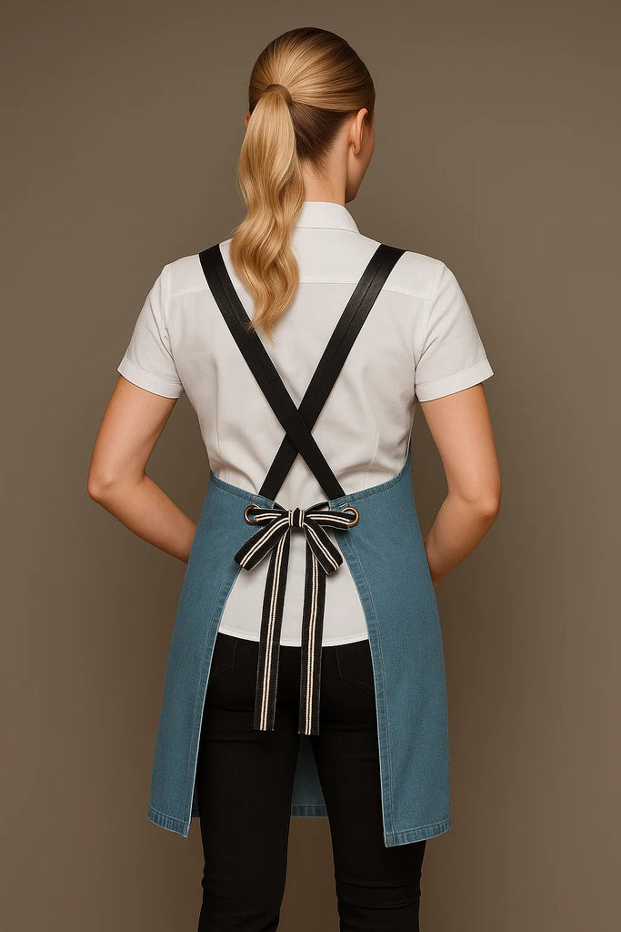 Bondi Denim stone / Black dual tone - Ace Chef Apparels