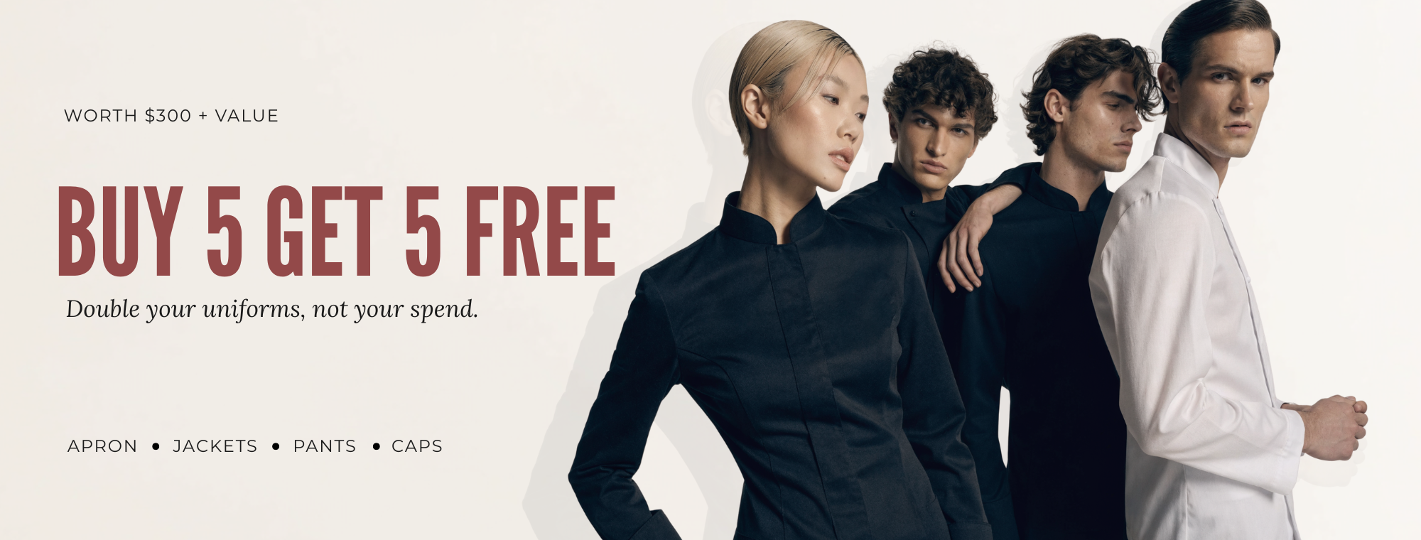 Buy 5, Get 5 Free