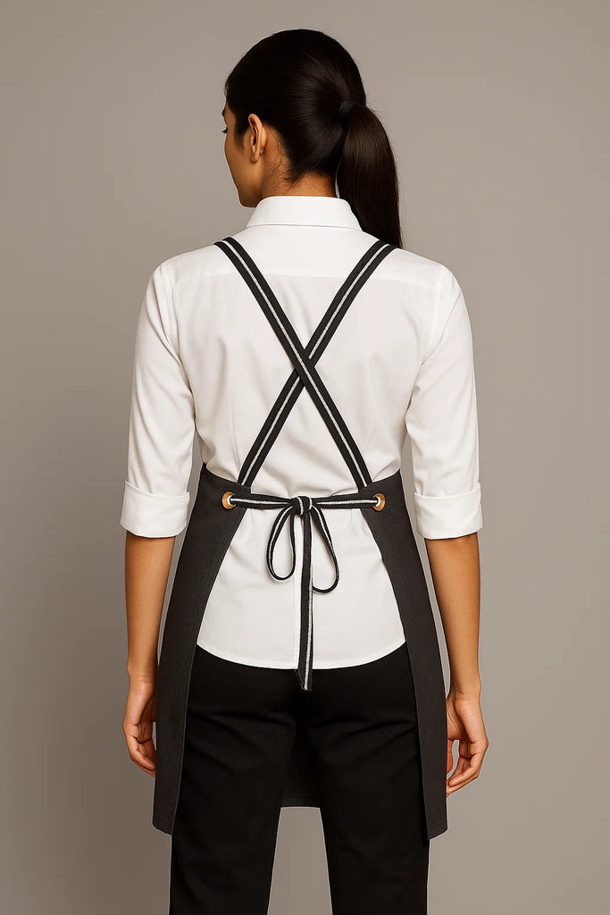 Bondi Charcoal grey / Black dual tone - Ace Chef Apparels
